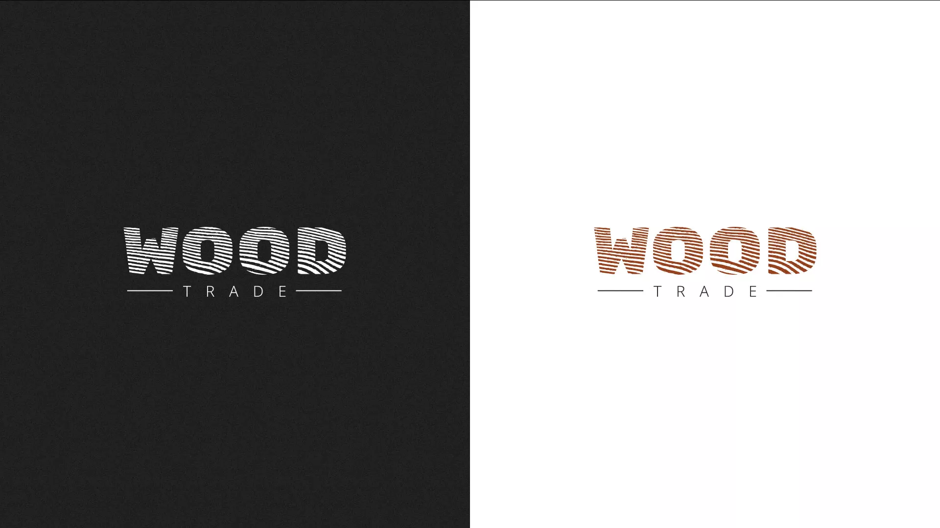 Разработка логотипа для компании «Wood Trade» в Нижнем Тагиле